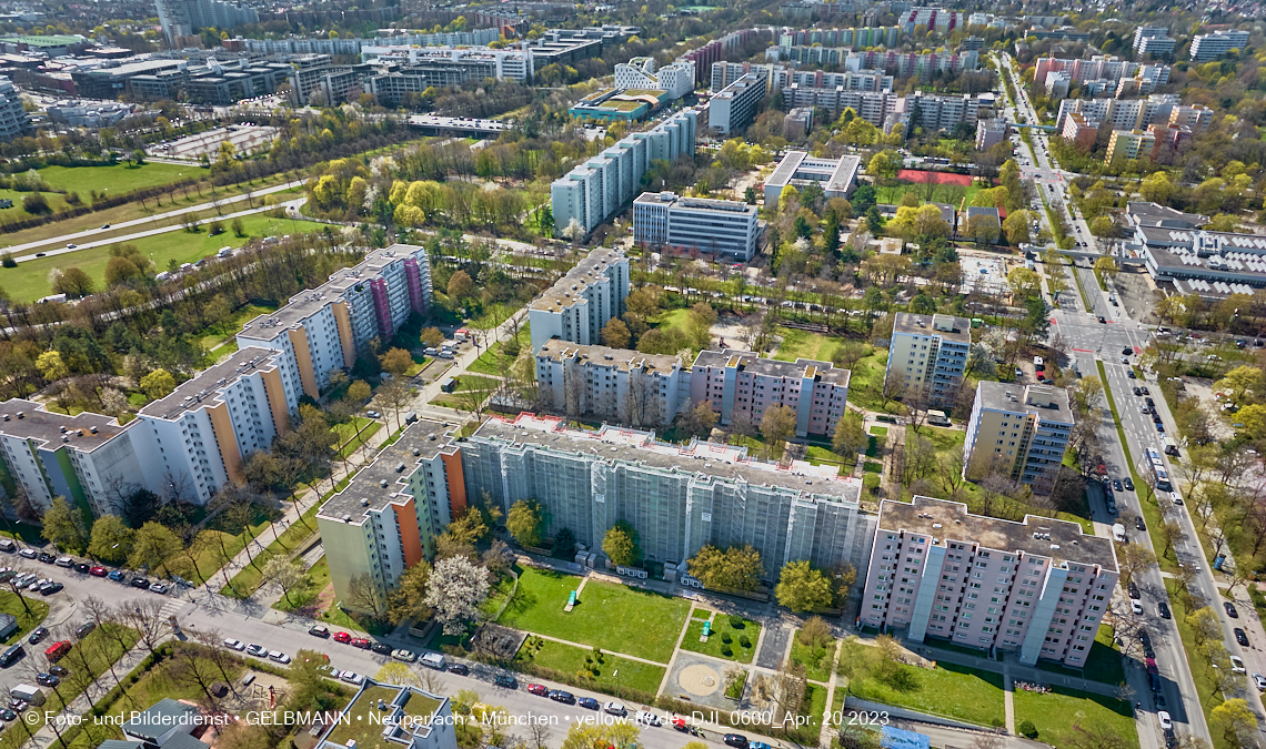 21.04.2023 - Maga-Großsanierung an der Kurt-Eisner-Straße in Neuperlach